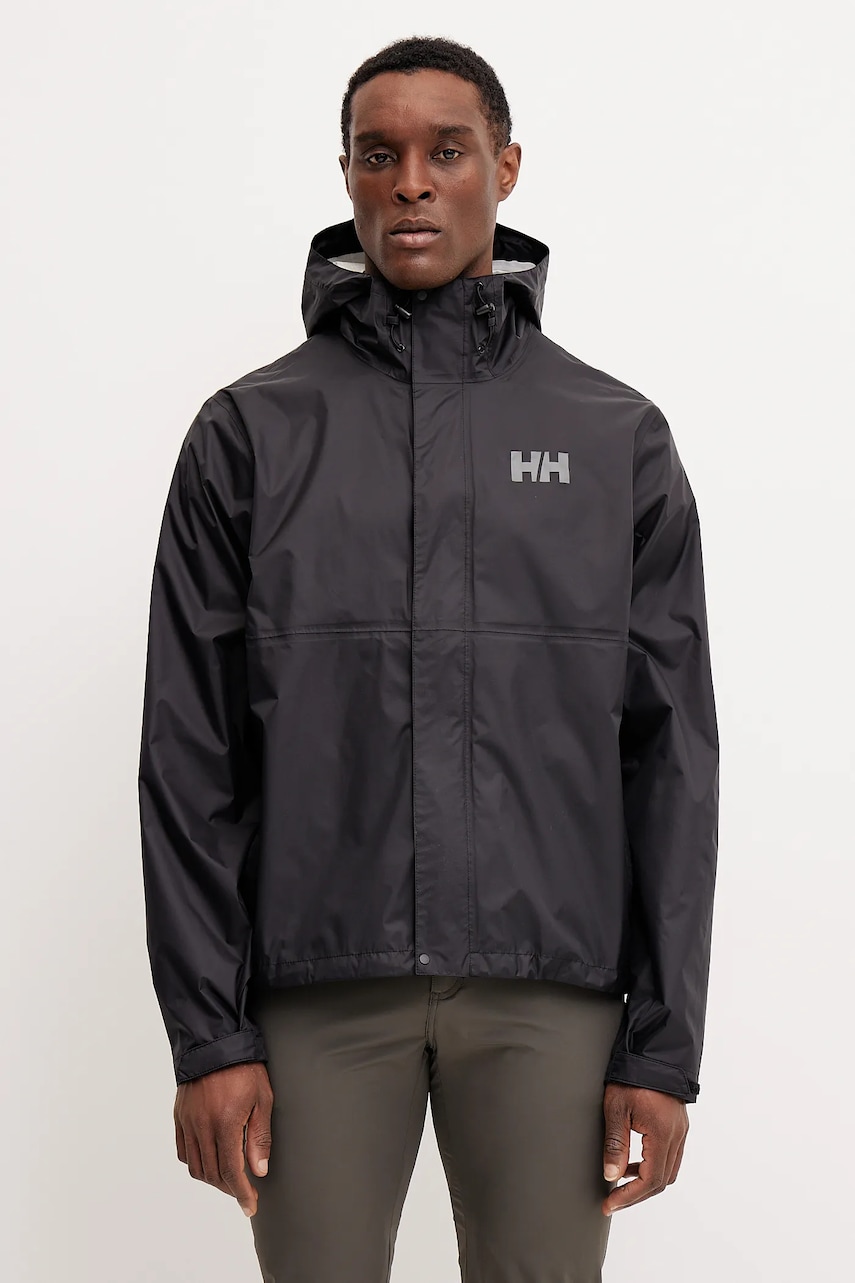 Μπουφάν Helly Hansen Loke χρώμα: μαύρο, 63396