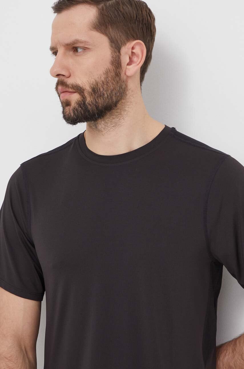 Αθλητικό μπλουζάκι Helly Hansen Tech χρώμα: μαύρο
