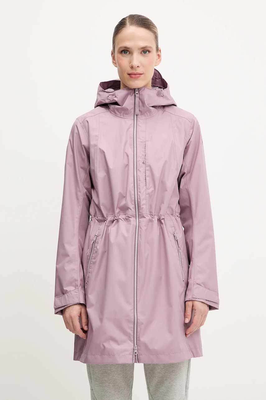 Αδιάβροχο μπουφάν Helly Hansen Westport χρώμα: μοβ, 54342