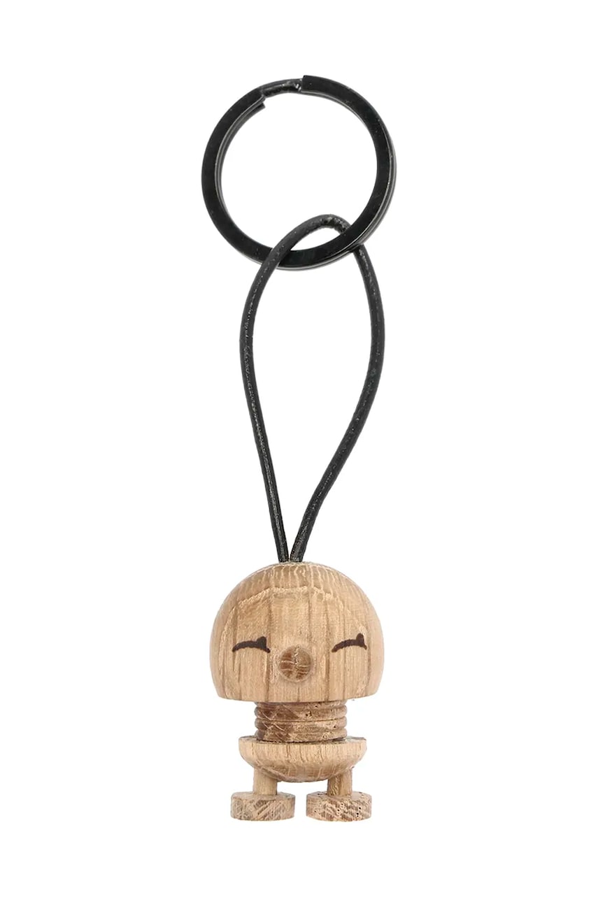 Μπρελόκ Hoptimist Bimble Raw Oak χρώμα: πολύχρωμο