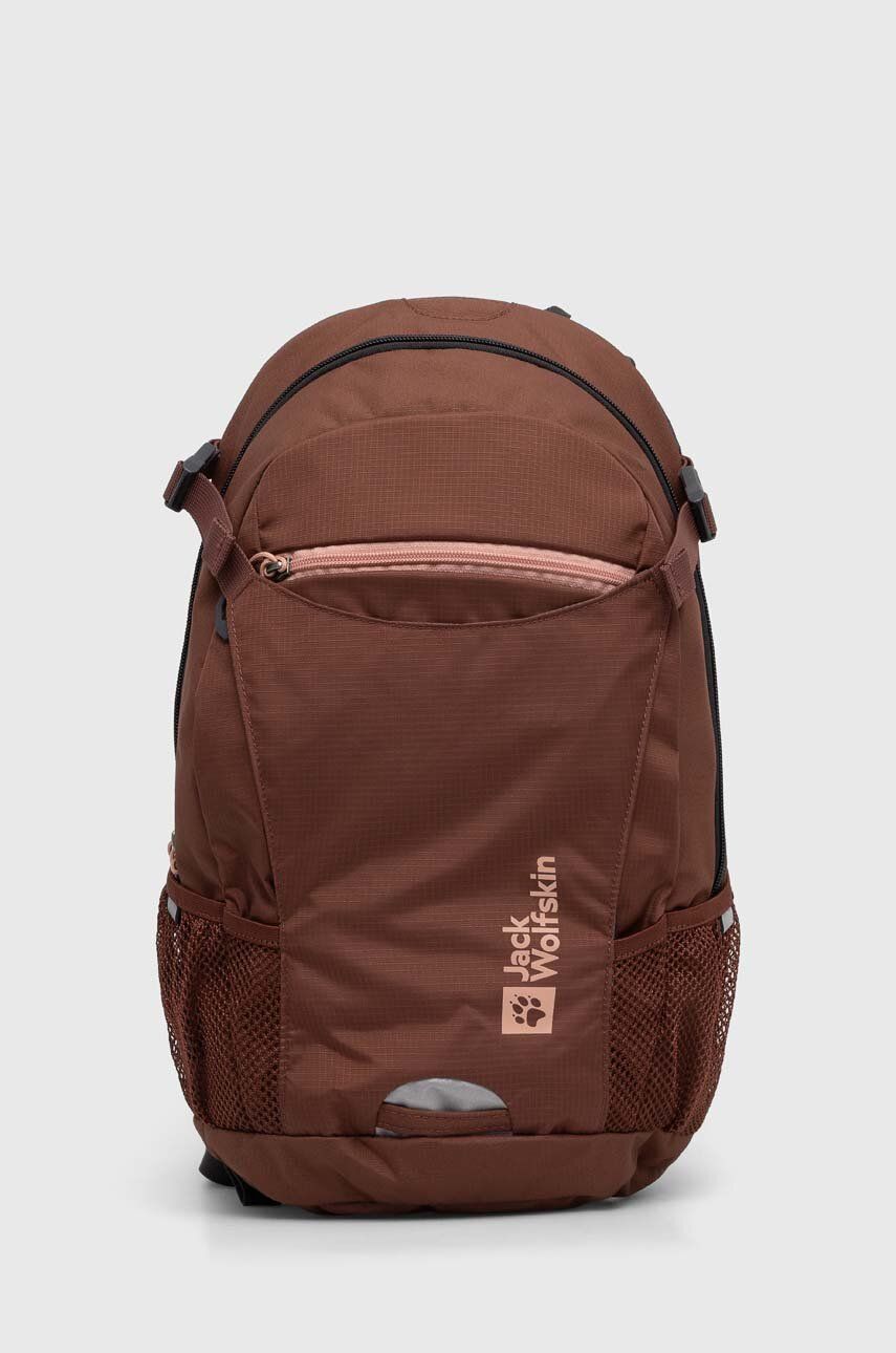 Σακίδιο πλάτης Jack Wolfskin Velocity 12 χρώμα: καφέ