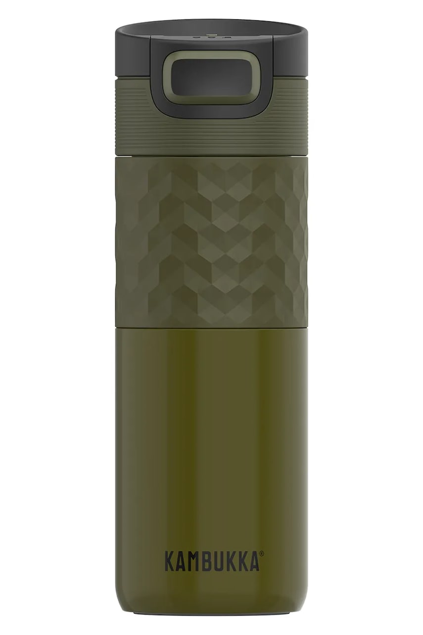 Ισοθερμική κούπα Kambukka Etna Grip 500ml Khaki Warrior χρώμα: πράσινο, 11-01057