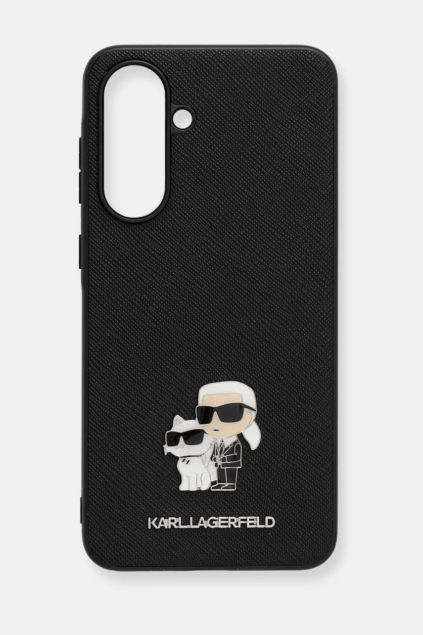 Θήκη κινητού Karl Lagerfeld Samsung Galaxy A56 χρώμα: μαύρο, KLHCSA56PSAKCMPK