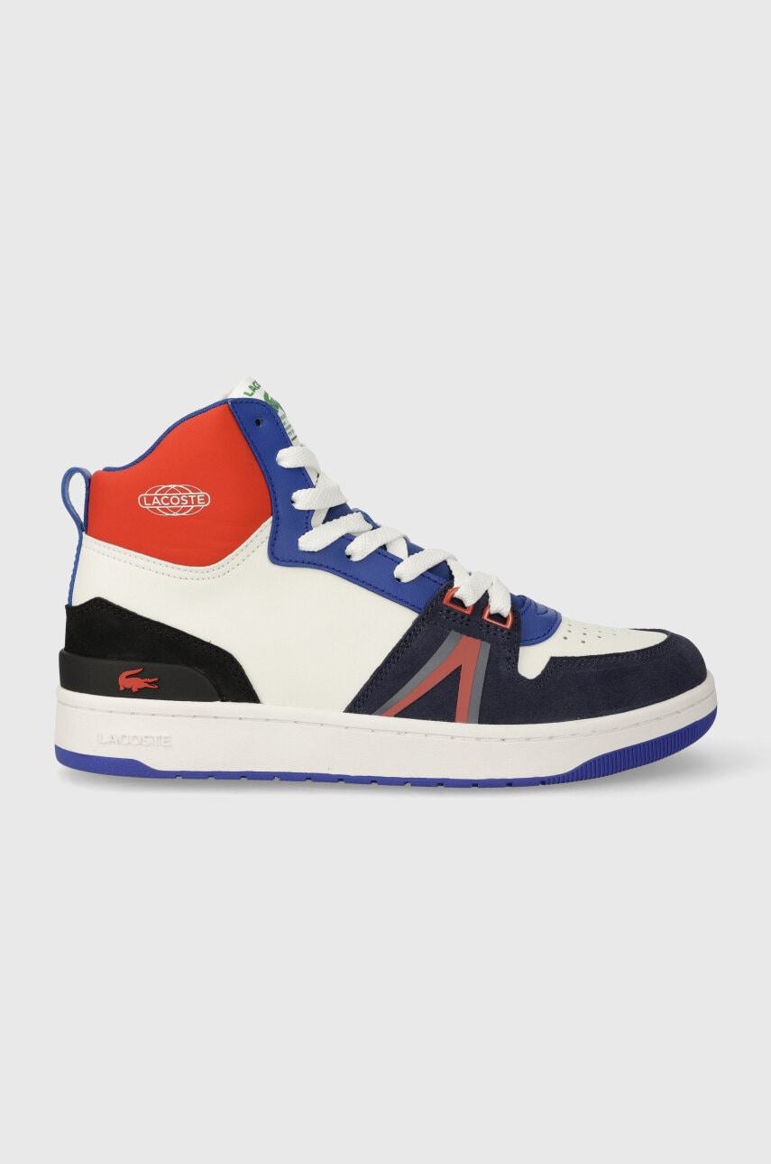 Δερμάτινα αθλητικά παπούτσια Lacoste L001 Leather Colorblock High-Top 45SMA0027