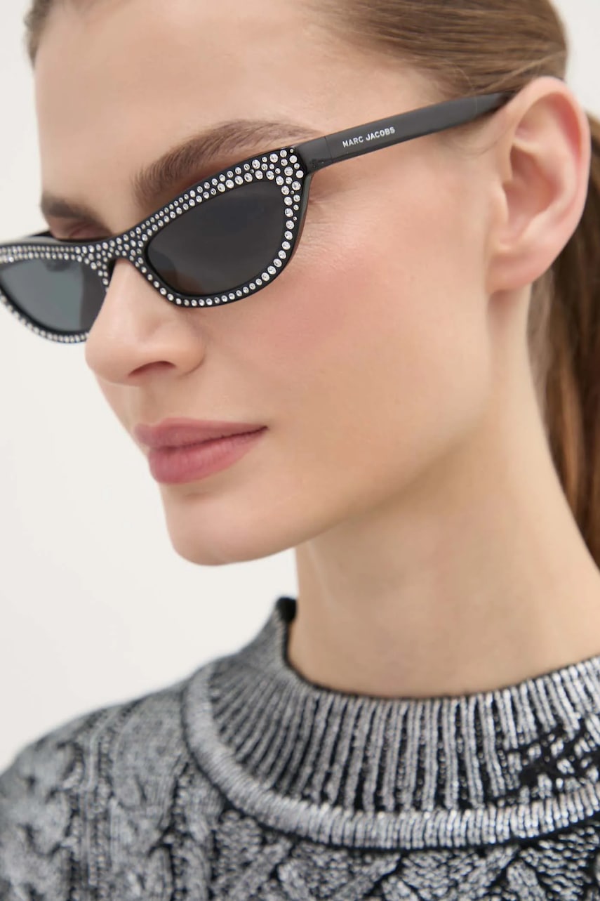 Γυαλιά ηλίου Marc Jacobs χρώμα: μαύρο, MARC 797/S