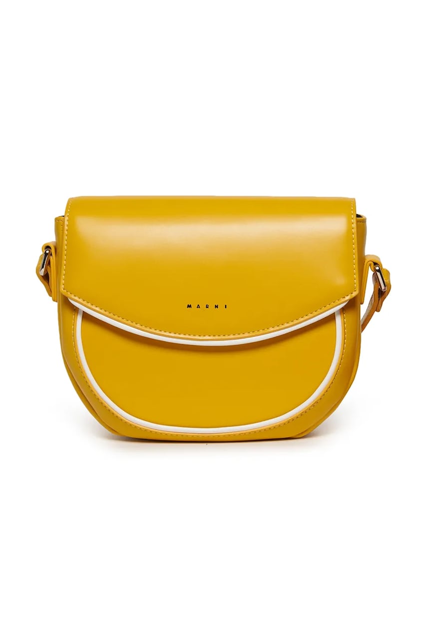 Παιδική τσάντα Marni MW94F SMILE BAG BAGS χρώμα: κίτρινο, M01476