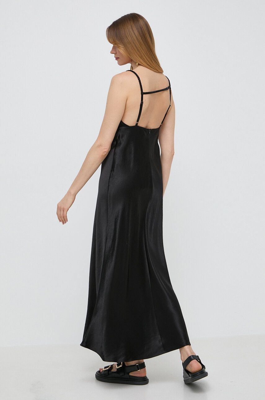 Φόρεμα Max Mara Leisure χρώμα: μαύρο