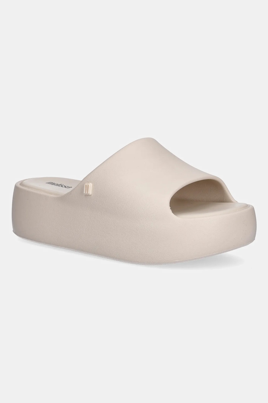 Παντόφλες Melissa MELISSA FREE PLATFORM SLIDE AD χρώμα: μπεζ, M 35859.AS384