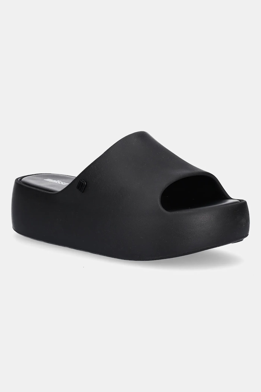 Παντόφλες Melissa MELISSA FREE PLATFORM SLIDE AD χρώμα: μαύρο, M.35859.S383
