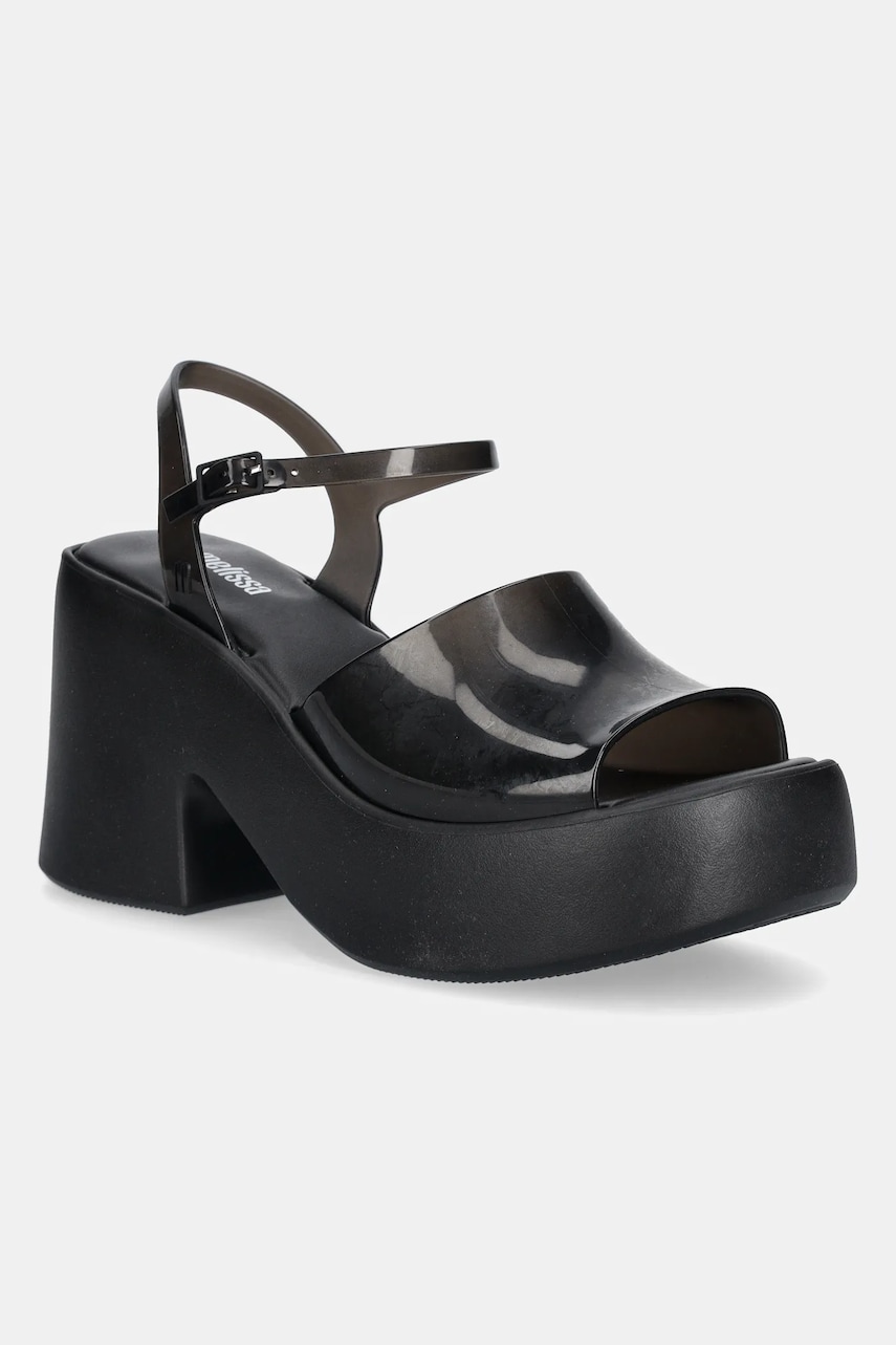 Σανδάλια Melissa MELISSA LINA AD χρώμα: μαύρο, M 35929.BG594