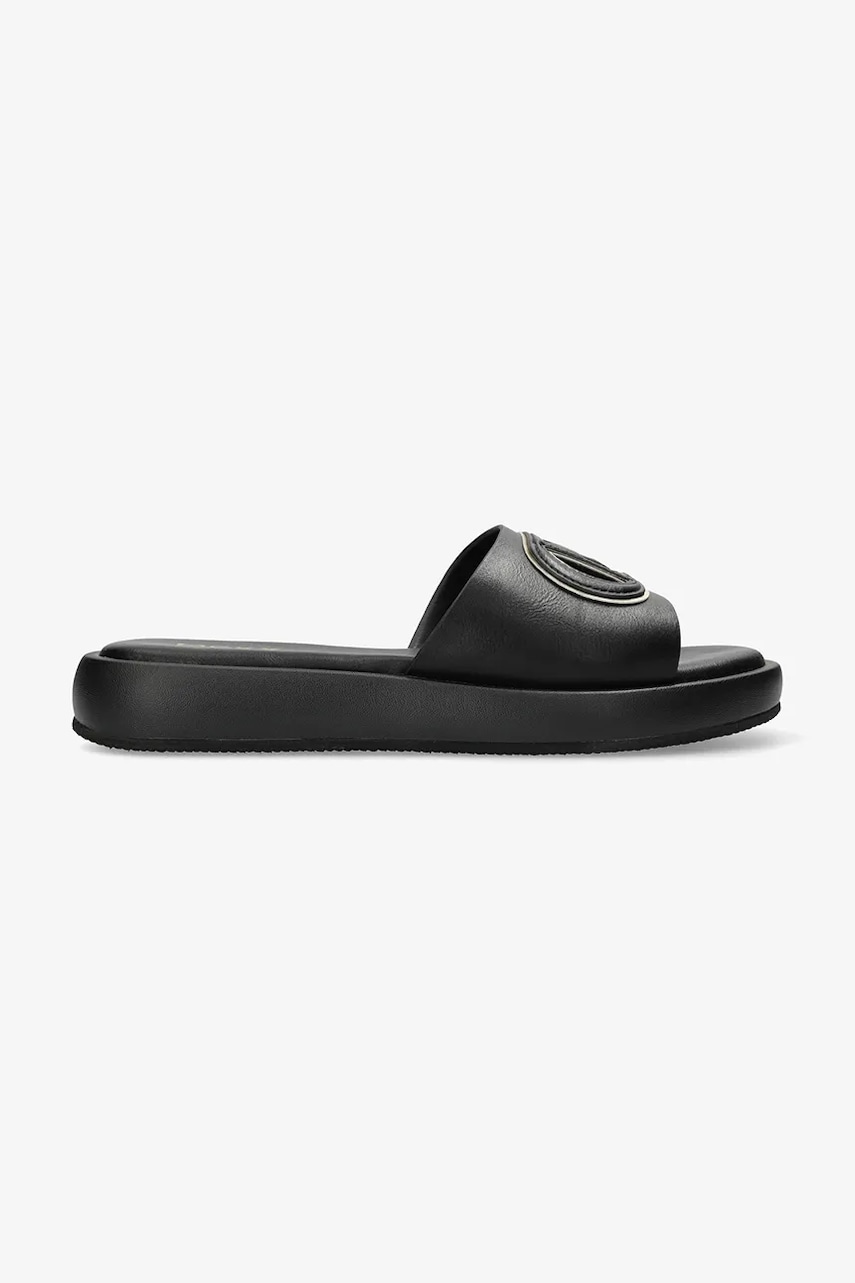 Παντόφλες Mexx ROSA PACHA χρώμα: χρυσαφί, MI001603251W
