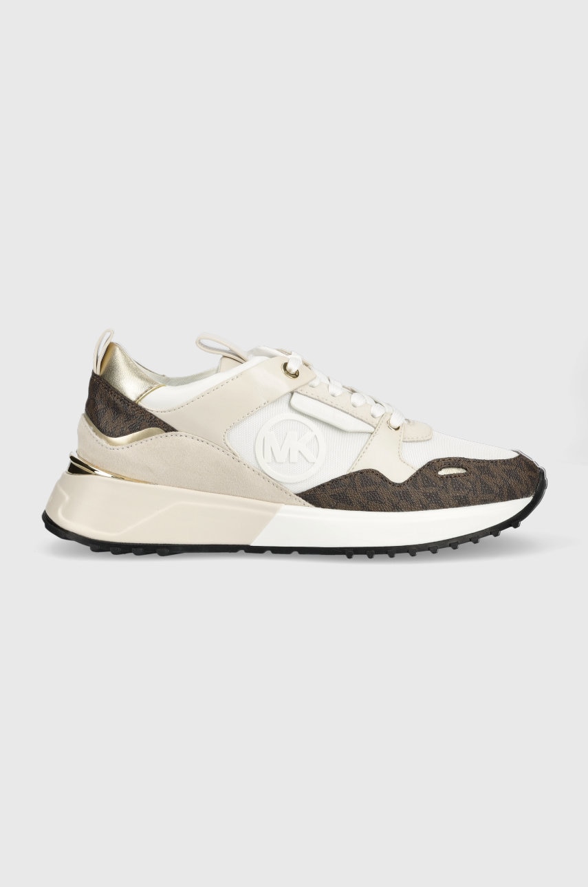 Αθλητικά MICHAEL Michael Kors Theo χρώμα: μπεζ F30