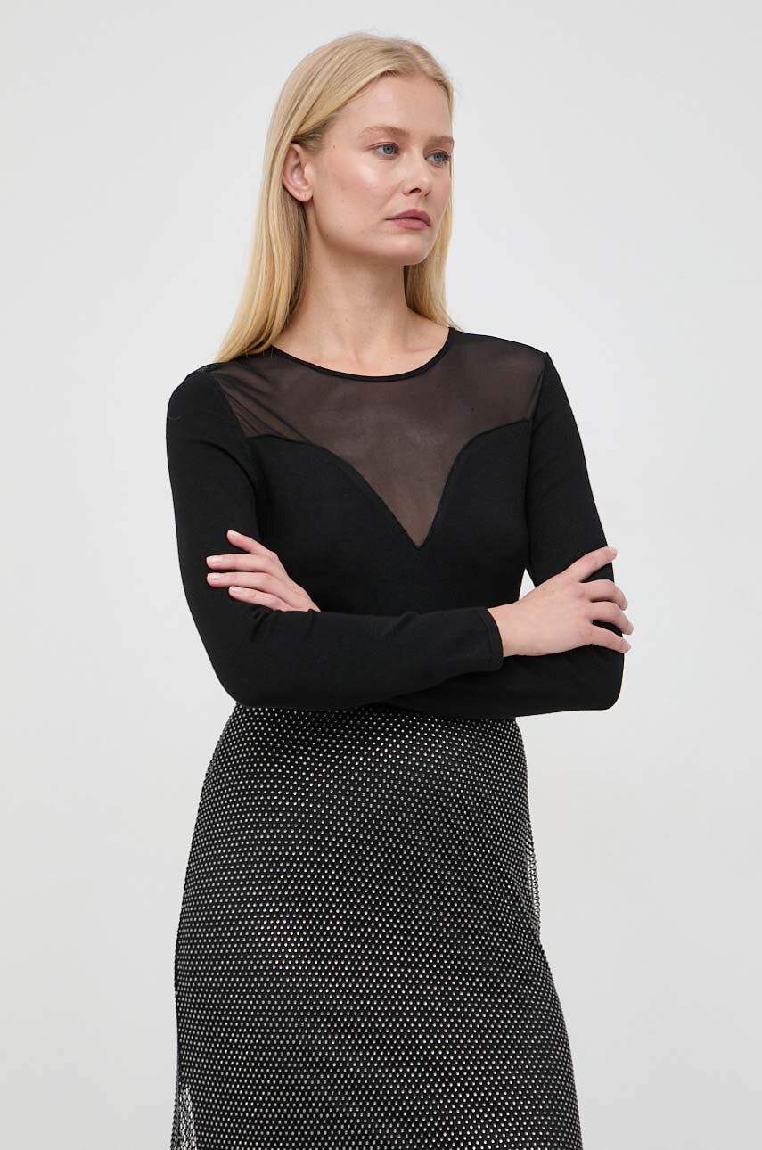 Πουλόβερ Morgan MELISSA χρώμα: μαύρο MELISSA