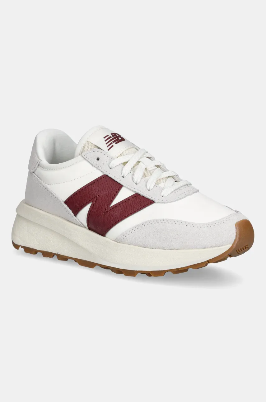 Αθλητικά New Balance 370 χρώμα: άσπρο, U370CB