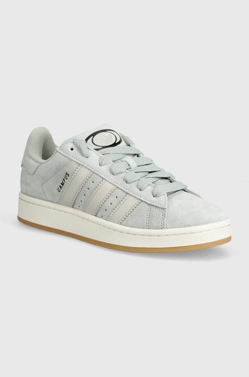 Nubuck sneakers adidas Originals Campus 00s χρώμα: ασημί, ID8269