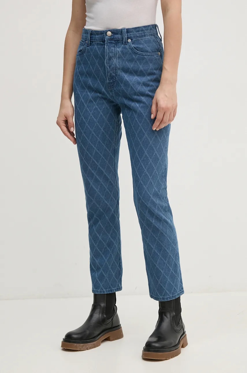 Τζιν παντελόνι Pepe Jeans STRAIGHT JEANS UHW DIAMOND PL204722