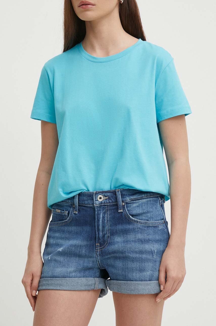 Τζιν σορτς Pepe Jeans STRAIGHT SHORT HW STRAIGHT SHORT HW PL801108HU4 PL801108HU4
