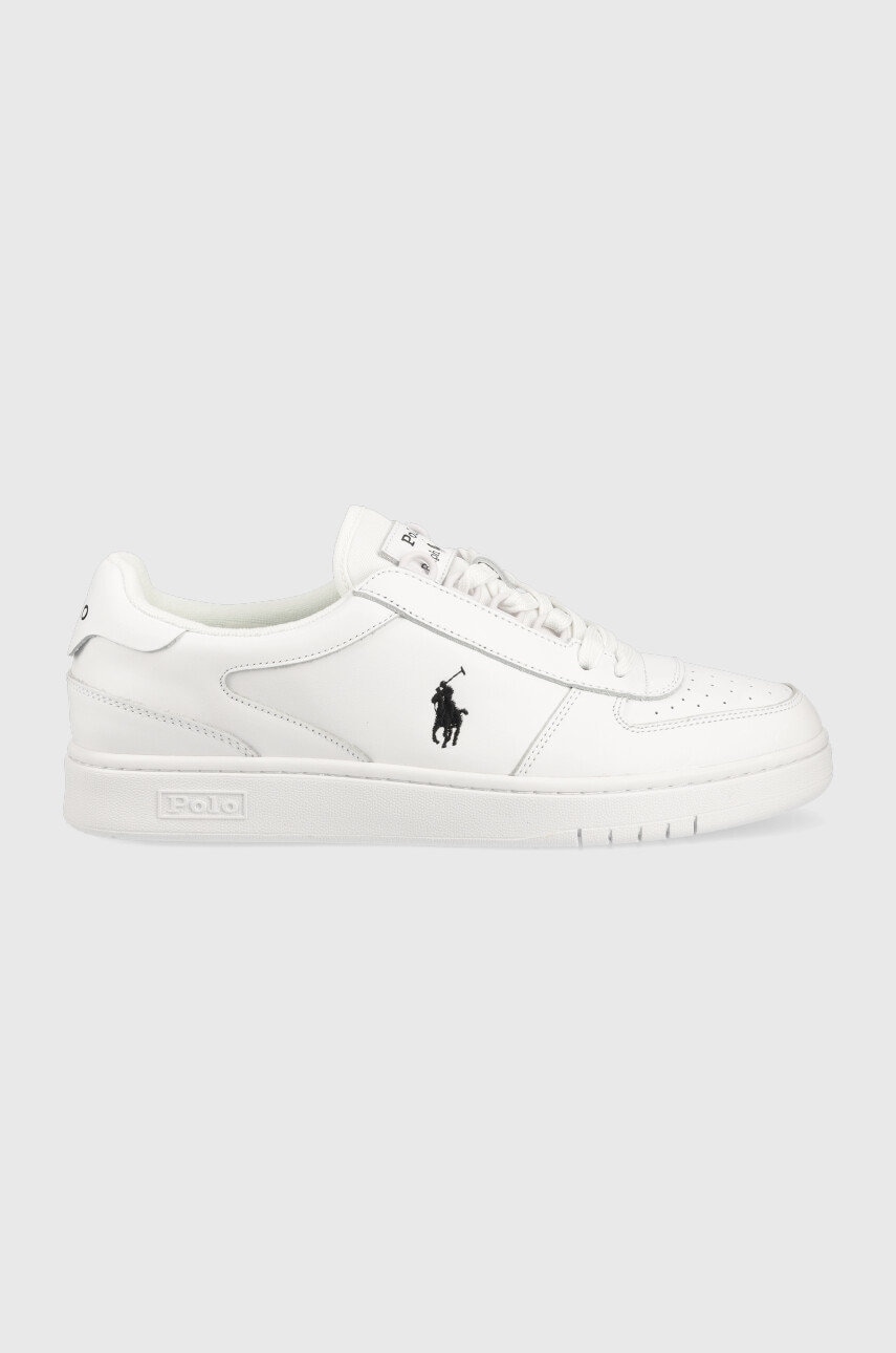 Αθλητικά Polo Ralph Lauren POLO CRT PP χρώμα: άσπρο, 809885817002