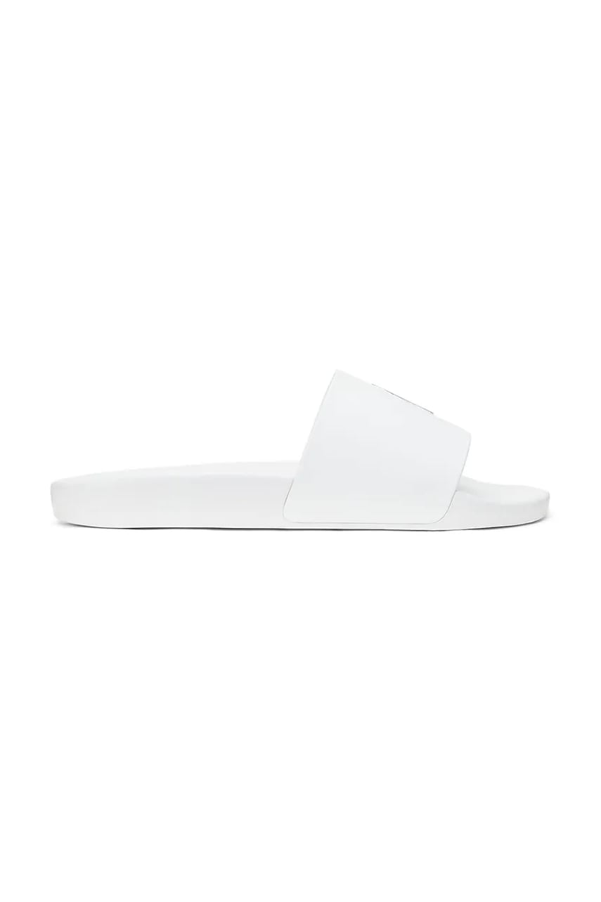 Παντόφλες Polo Ralph Lauren Polo Slide χρώμα: άσπρο, 809961001004