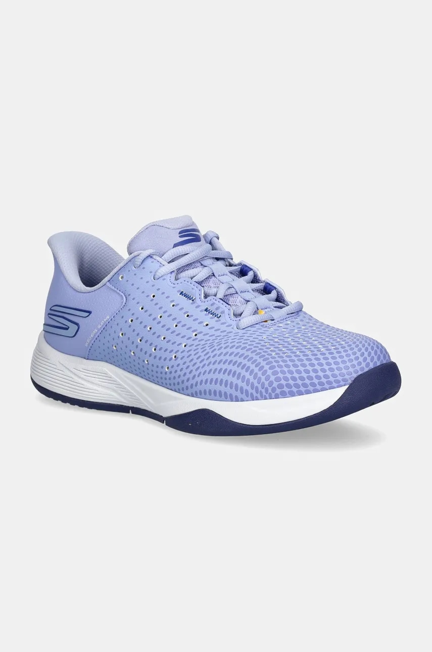 Αθλητικά παπούτσια Skechers Viper Court χρώμα: μοβ, 172101