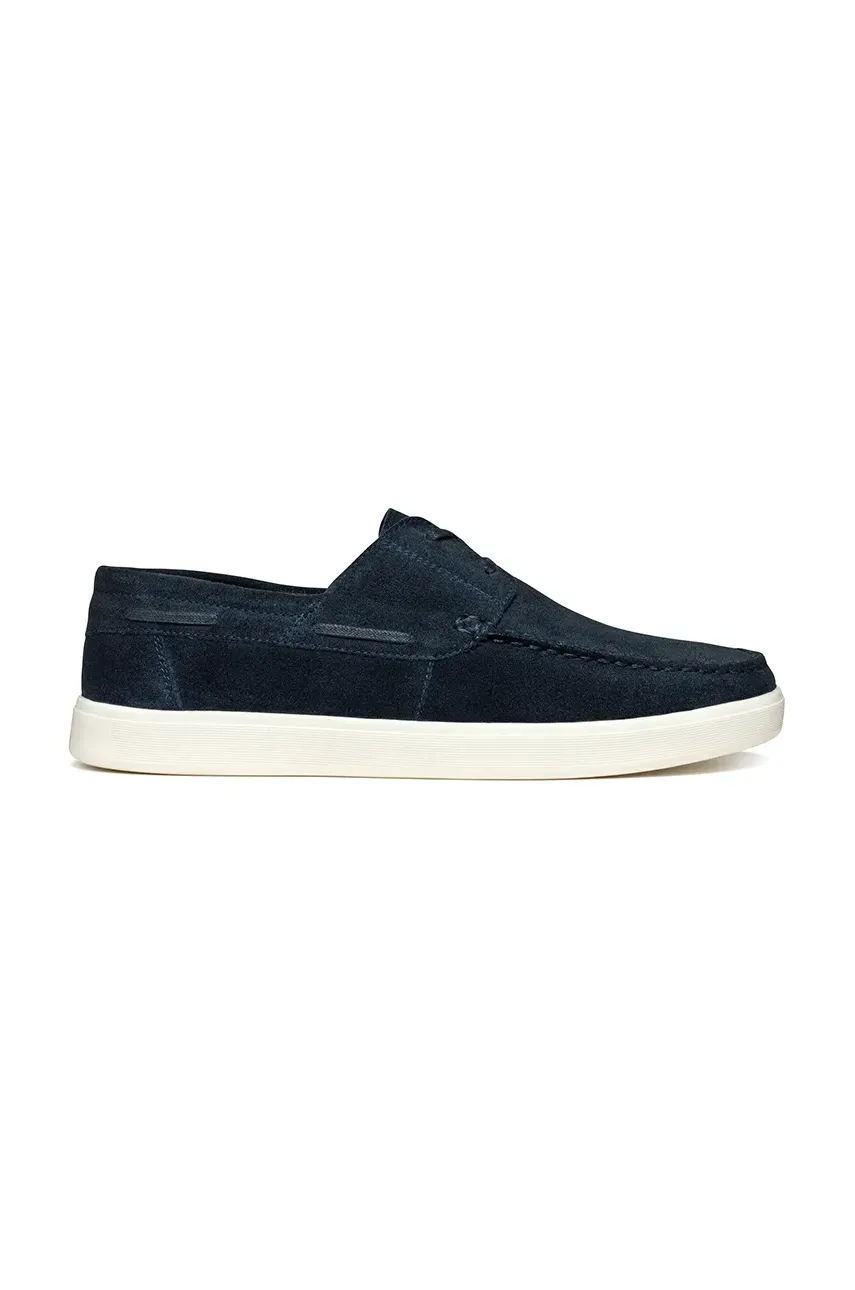 Σουέτ sneakers Geox U AVOLA χρώμα: ναυτικό μπλε, U45GSB 00022 C4002