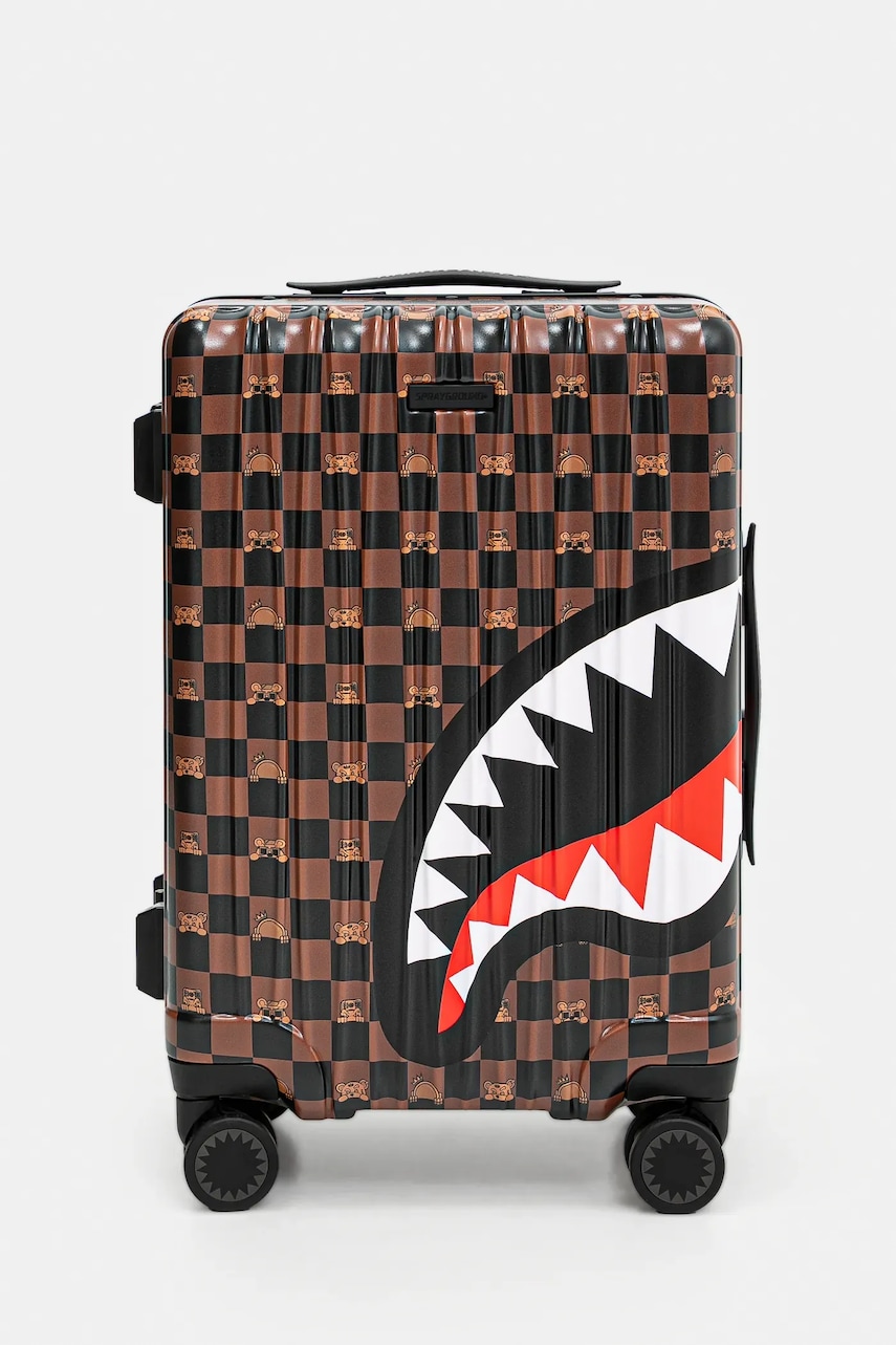 Βαλίτσα Sprayground χρώμα: καφέ, 910CL257NSZ