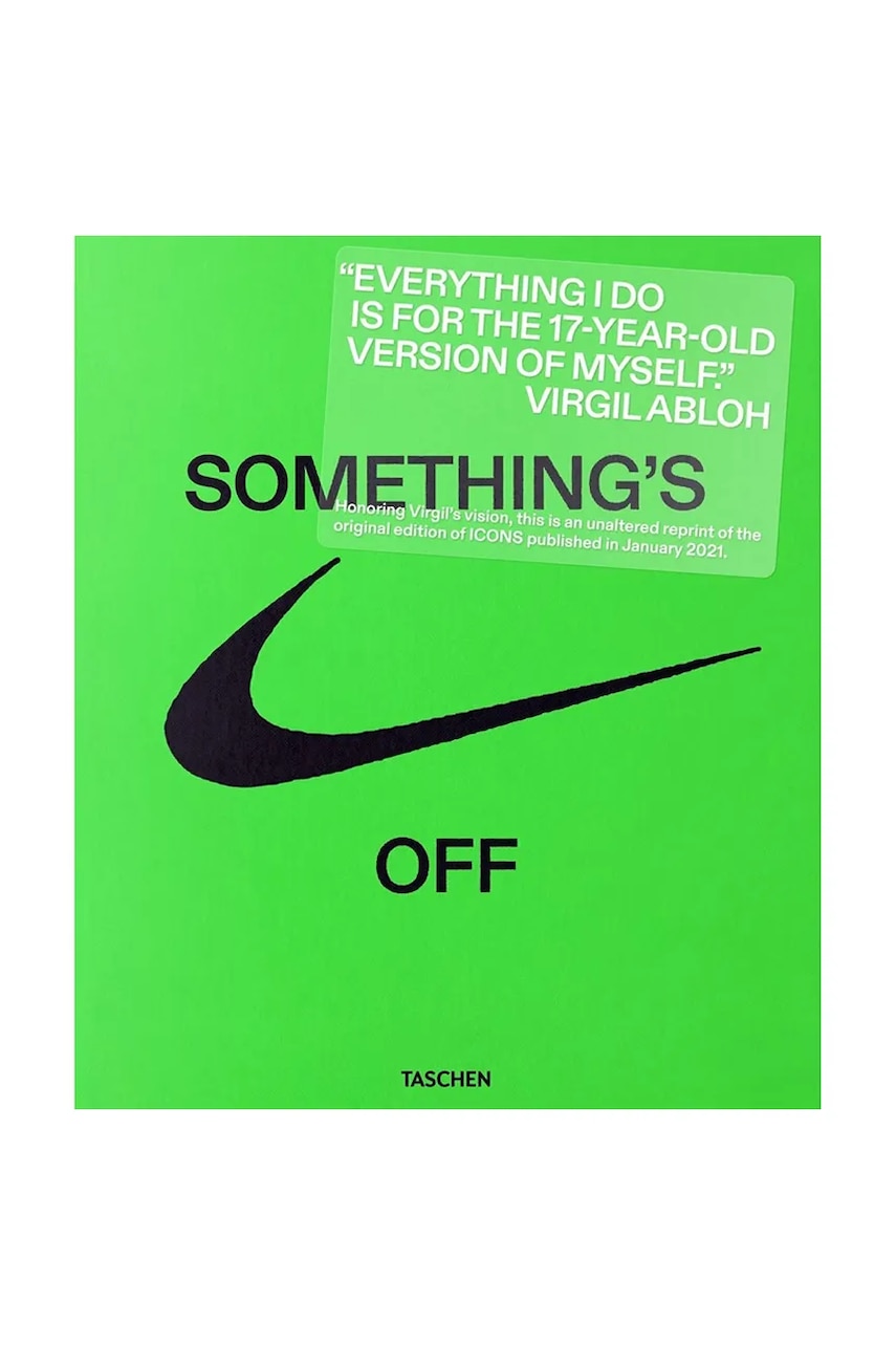 Βιβλίο Taschen Nike. ICONS by Virgil Abloh, English χρώμα πράσινο