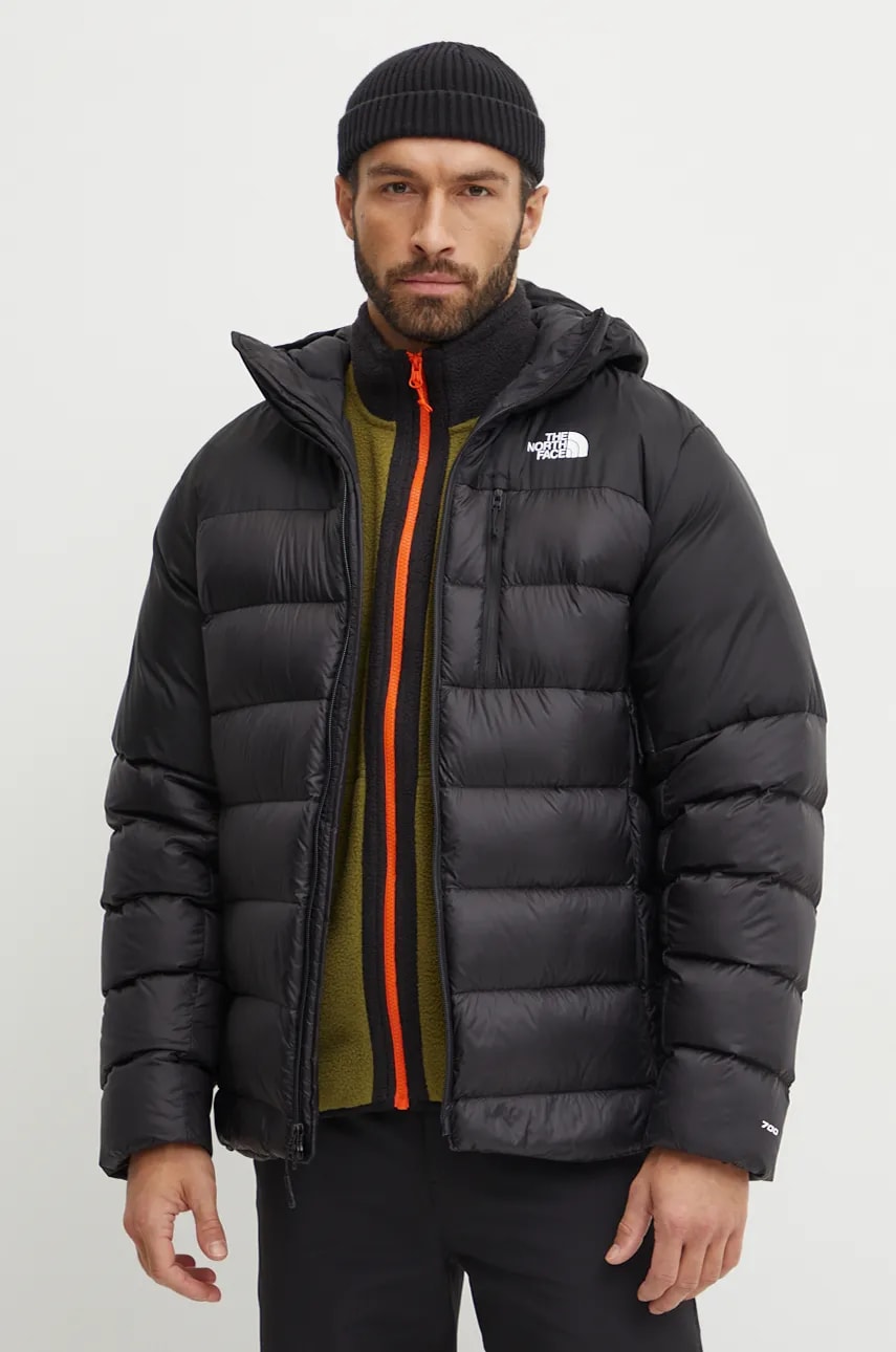 Πουπουλένιο αθλητικό μπουφάν The North Face Kalix χρώμα: μαύρο, NF0A88SKJK31