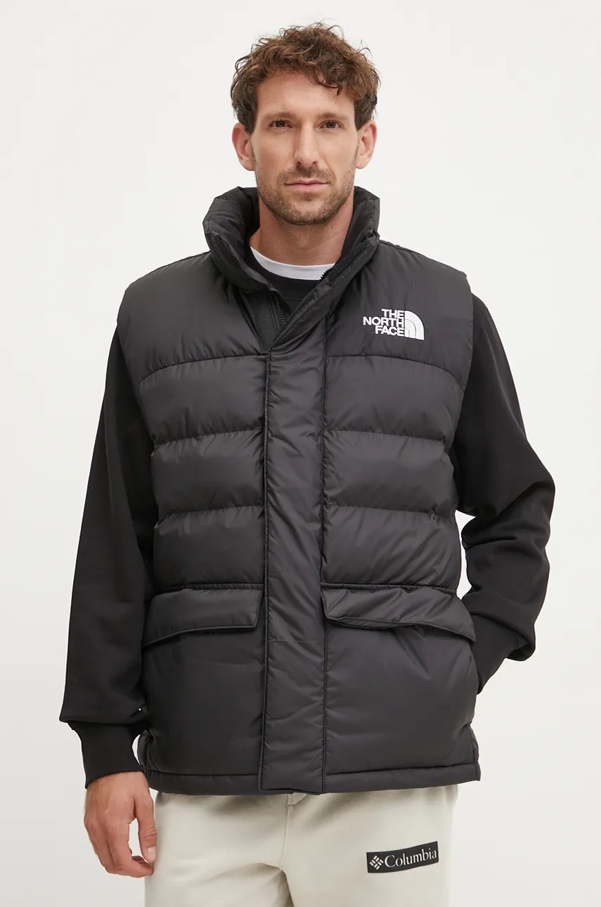 Αμάνικο μπουφάν The North Face Limbara Insulated Vest χρώμα: μαύρο, NF0A89G6JK31