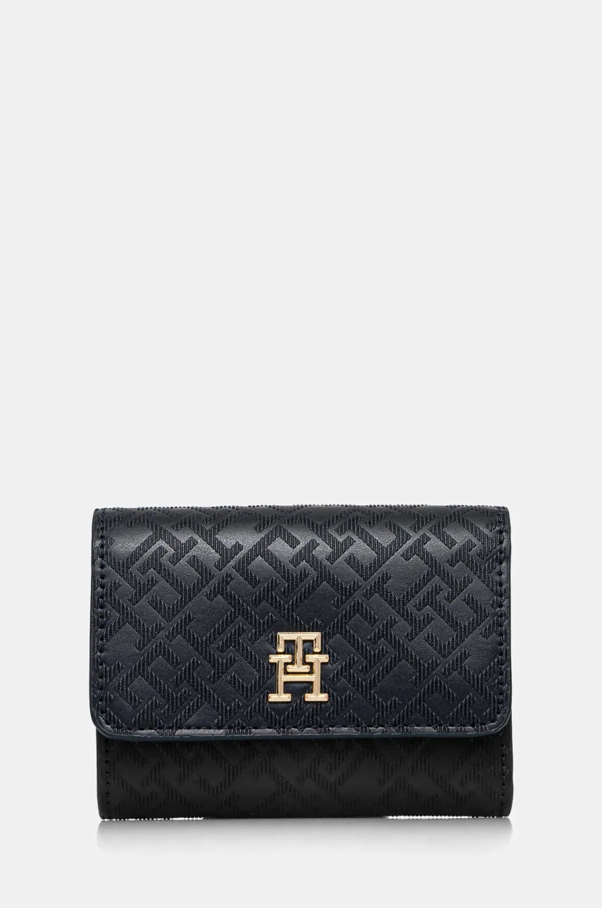 Πορτοφόλι Tommy Hilfiger χρώμα: ναυτικό μπλε, AW0AW17257