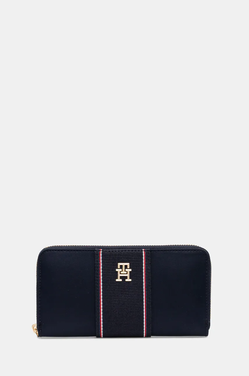 Πορτοφόλι Tommy Hilfiger χρώμα: ναυτικό μπλε, AW0AW17271