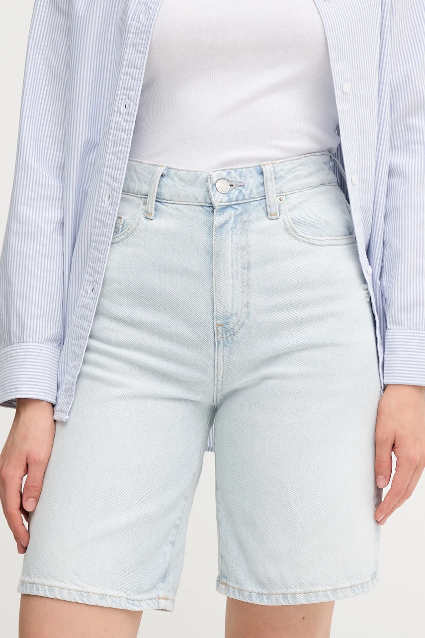 Τζιν σορτς Tommy Hilfiger χρώμα: μπλε, WW0WW44388