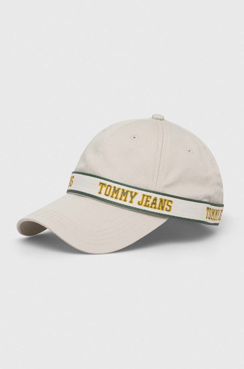 Πουκάμισο με μείγμα από λινό Tommy Jeans