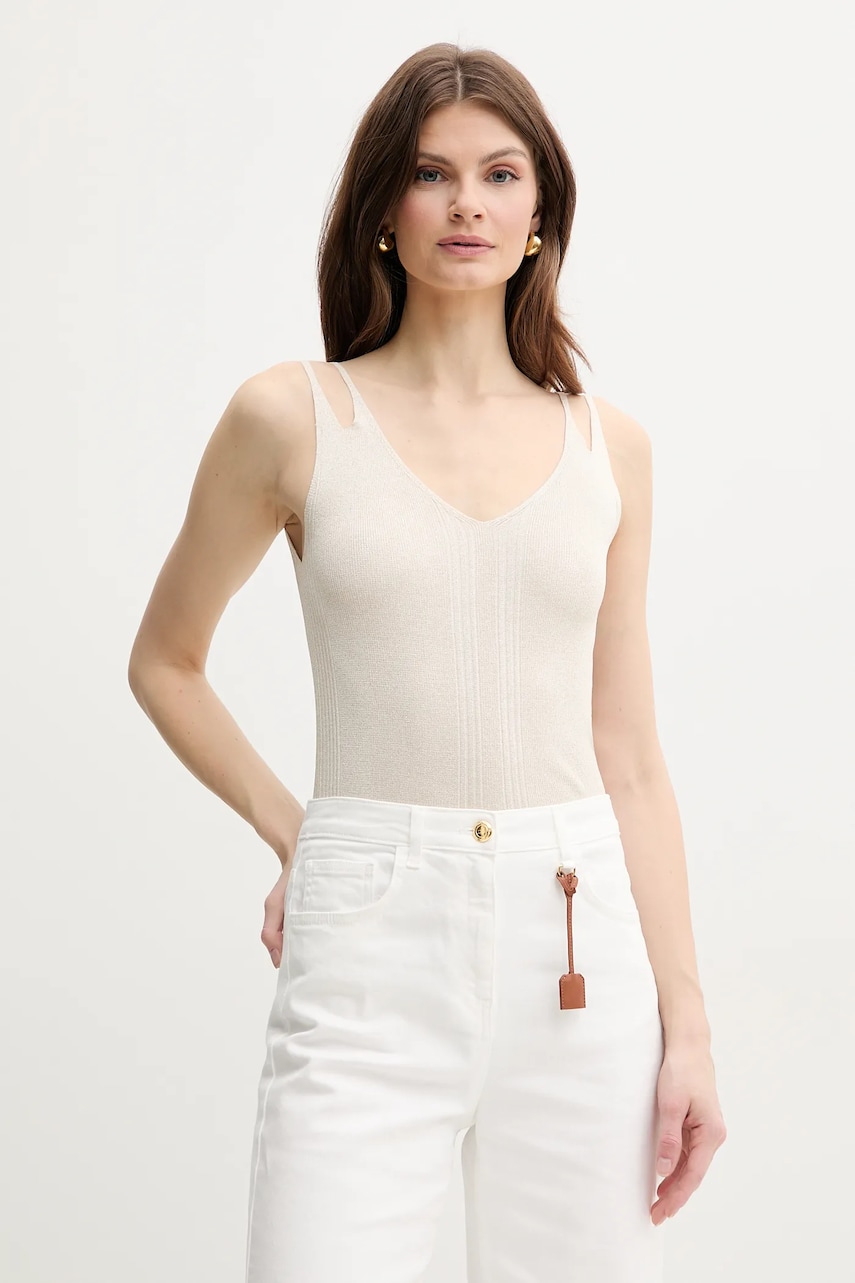 Top Marella Emme by Marella χρώμα: μπεζ, 2515361091200