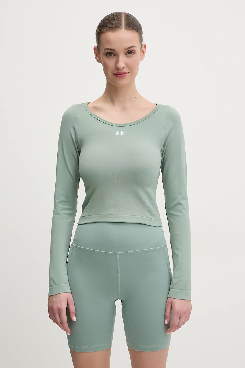 Μακρυμάνικο προπόνησης Under Armour Train Seamless χρώμα: μαύρο, 1379150