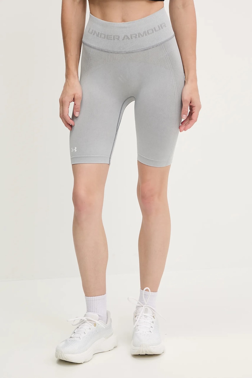 Σορτς προπόνησης Under Armour Vanish Seamless χρώμα: γκρι, 1388115