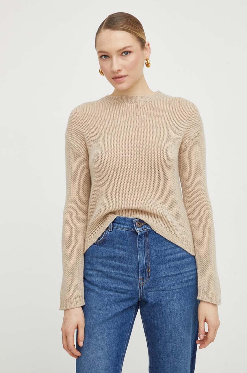 Βαμβακερό πουκάμισο Weekend Max Mara χρώμα: πράσινο