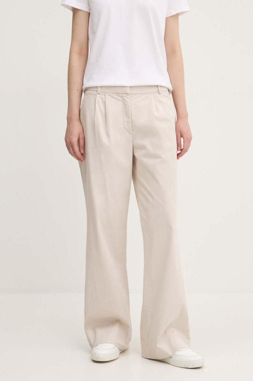 Παντελόνι Abercrombie & Fitch χρώμα: γκρι, KI156-4415