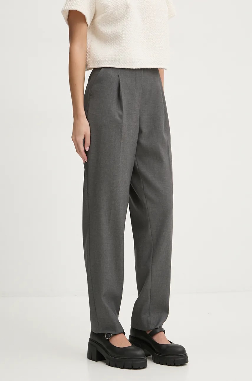 Παντελόνι Abercrombie & Fitch χρώμα: γκρι, KI156-4444
