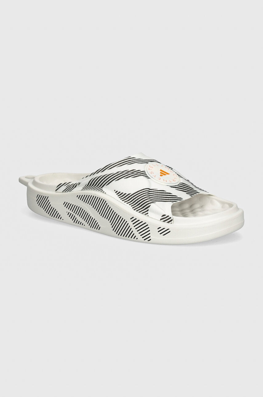 Παντόφλες adidas by Stella McCartney Slide χρώμα: άσπρο, IE8769