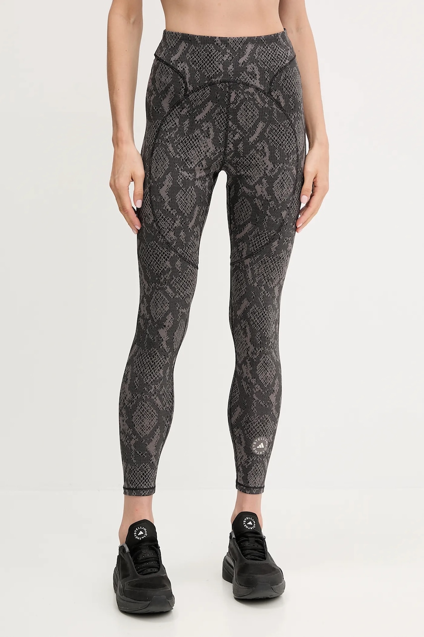 Κολάν προπόνησης adidas by Stella McCartney TruePurpose χρώμα: γκρι, JM8457