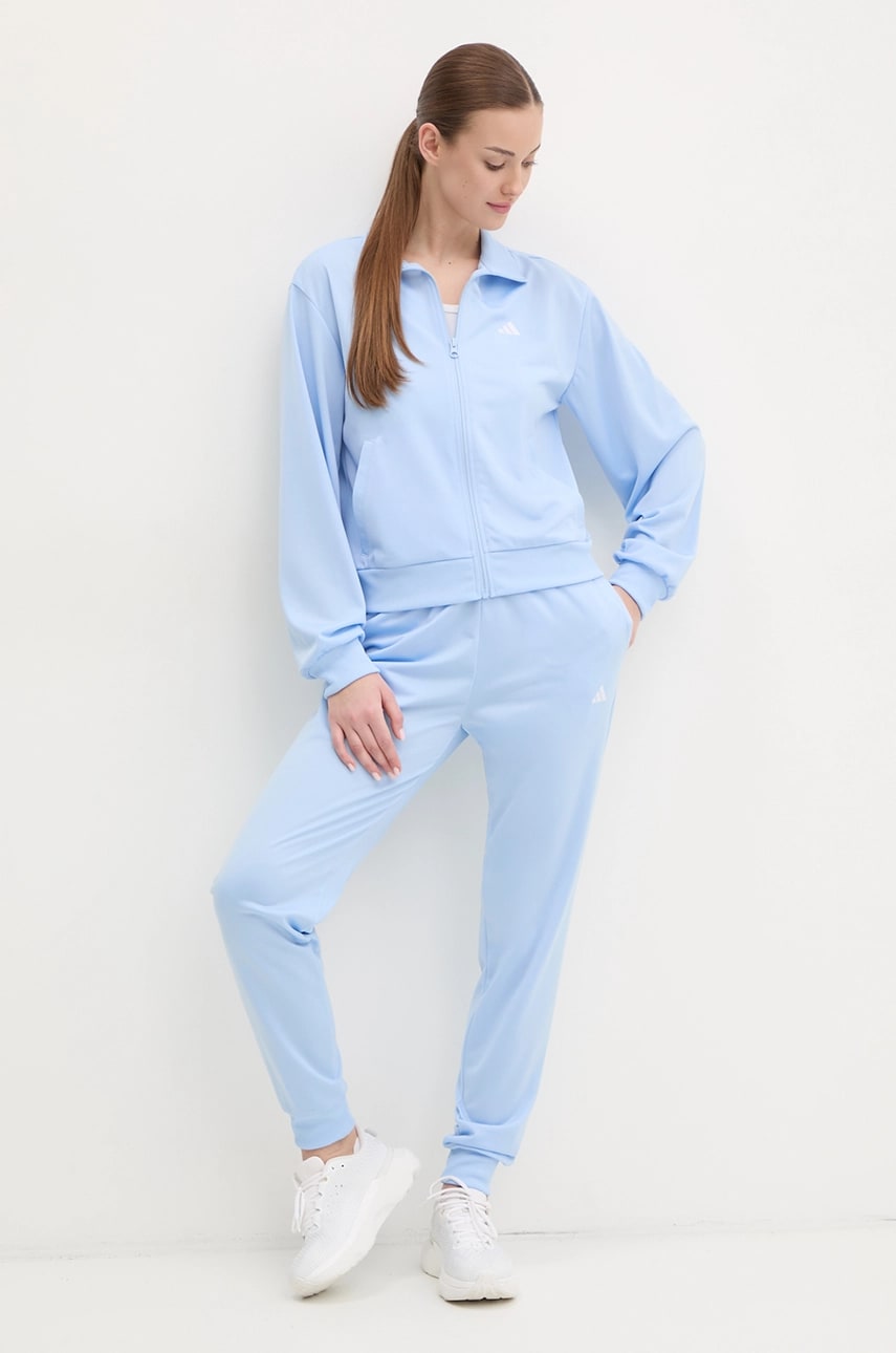 Φόρμα adidas Feelcozy χρώμα: μπλε, JD2704
