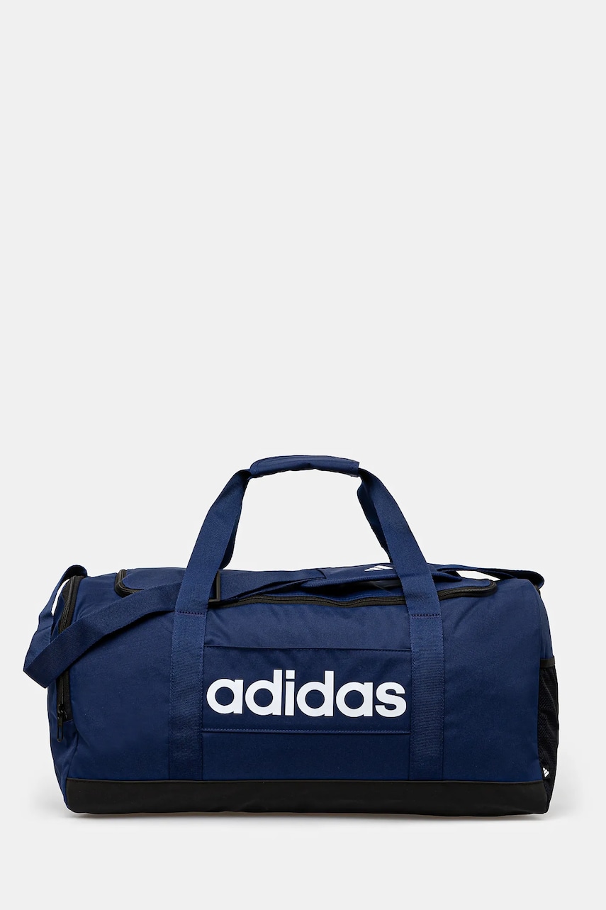 Τσάντα adidas Linear Duffel χρώμα: ναυτικό μπλε, IN6116