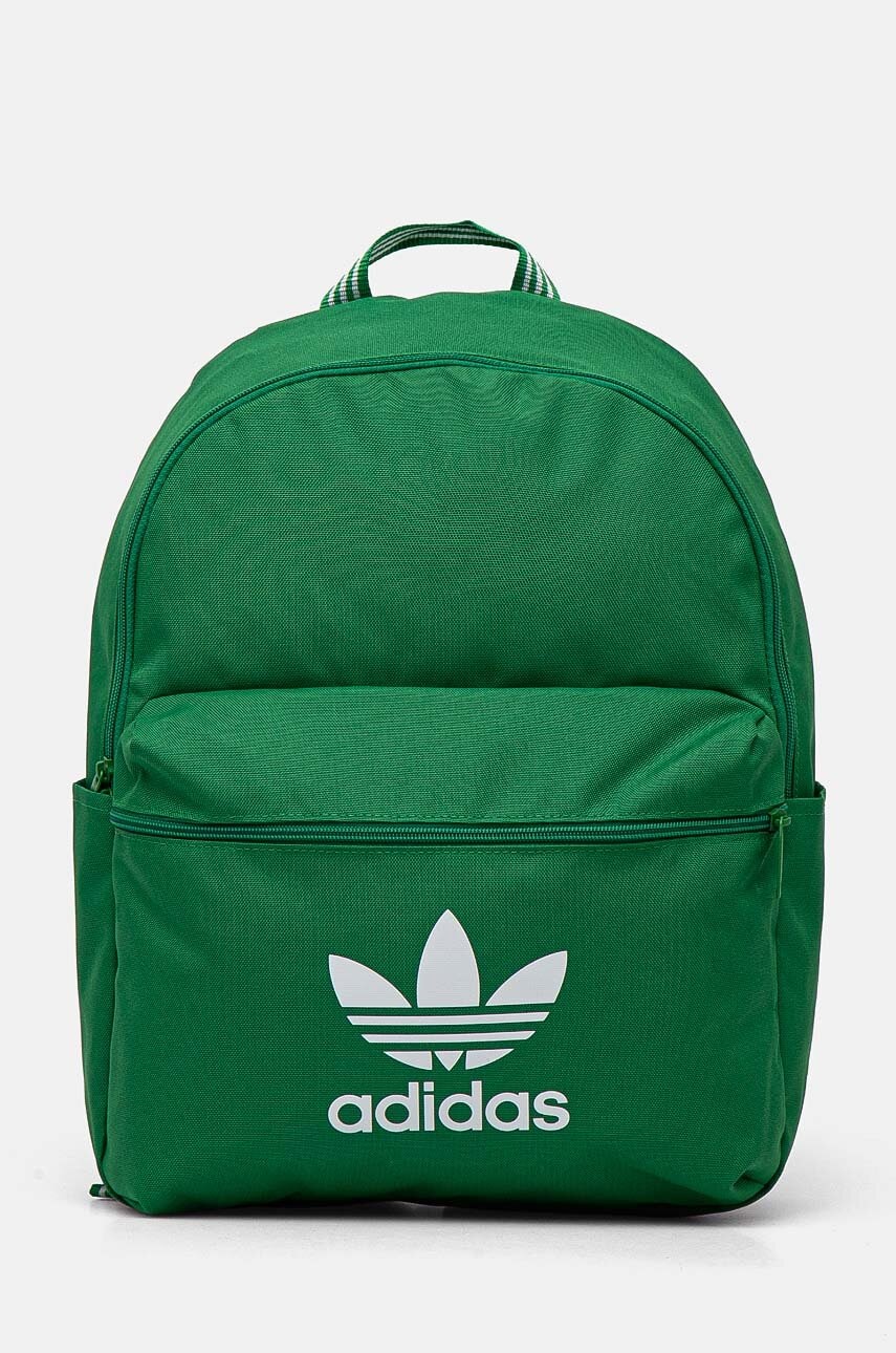 Σακίδιο πλάτης adidas Originals Adicolor χρώμα: πράσινο, IW1781