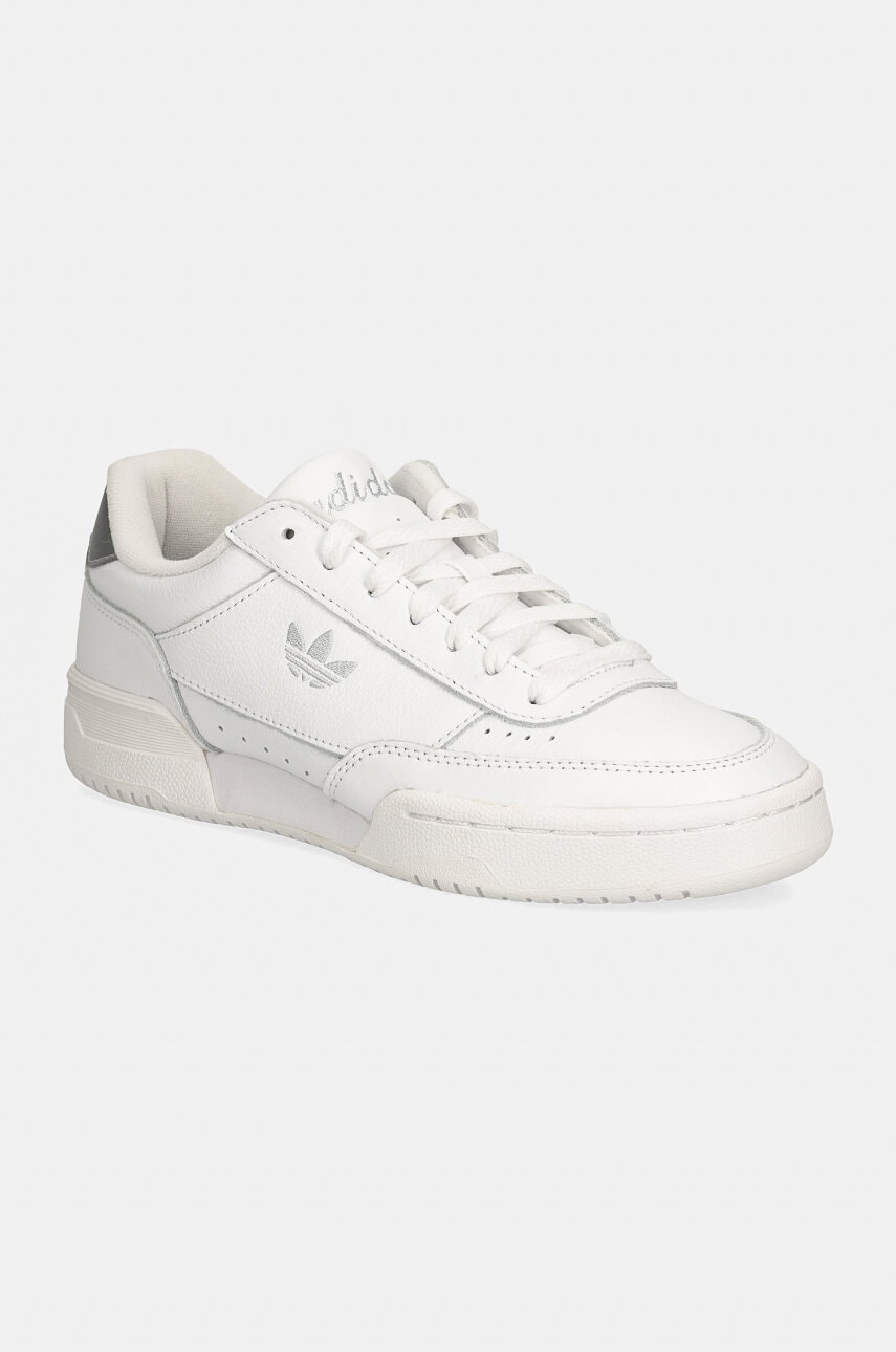 Δερμάτινα αθλητικά παπούτσια adidas Originals Court Super χρώμα: άσπρο, IF9433