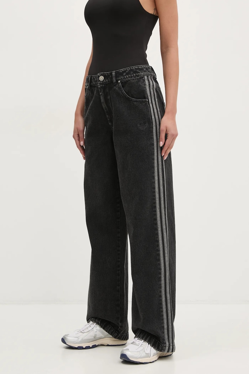 Βαμβακερό τζιν adidas Originals DENIM 3S PANT JD3109