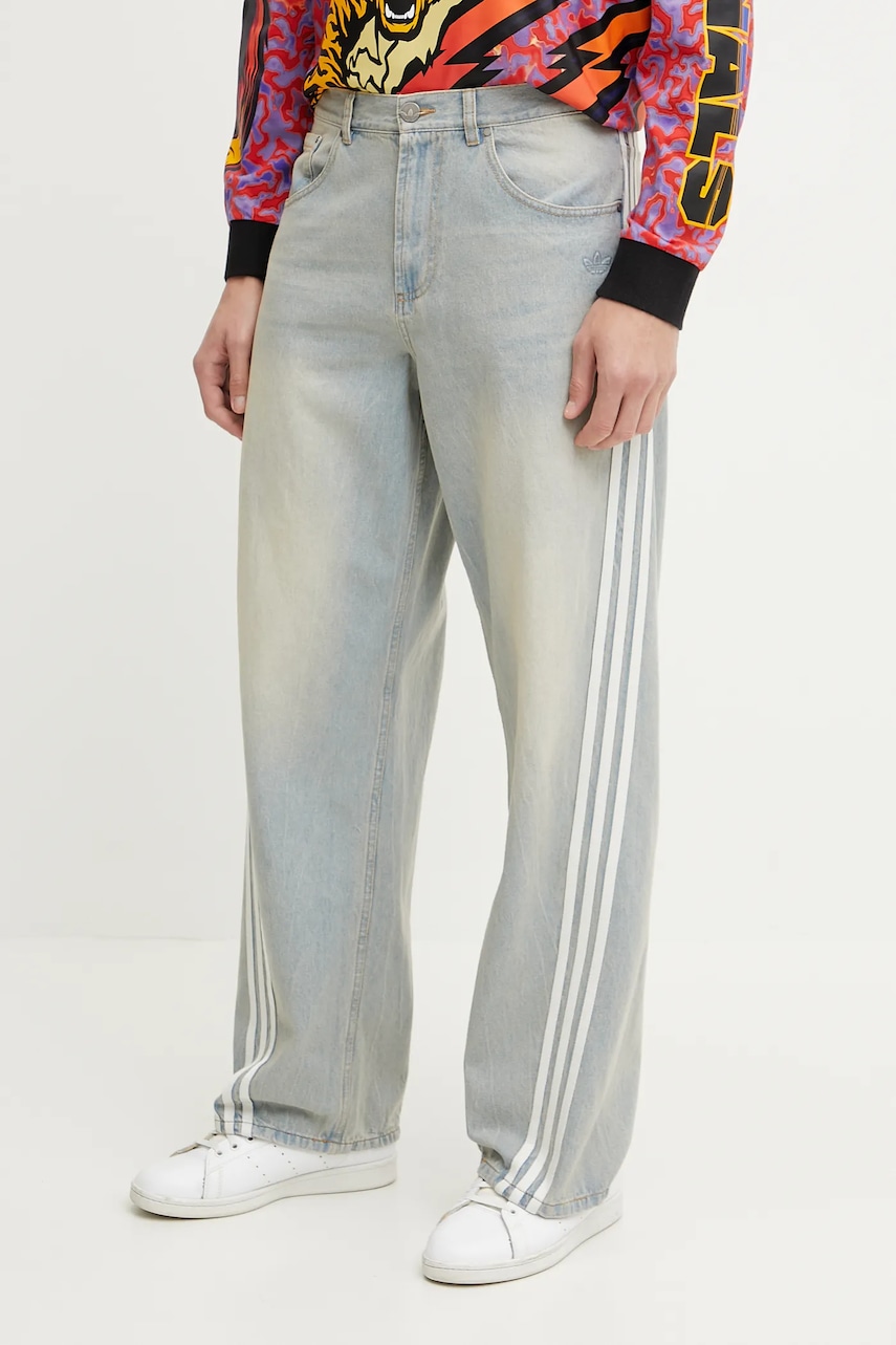 Βαμβακερό τζιν adidas Originals DENIM JEANS JY6292