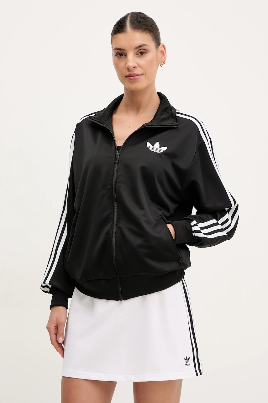 Μπλούζα adidas Originals Firebird χρώμα: μαύρο, JC8251