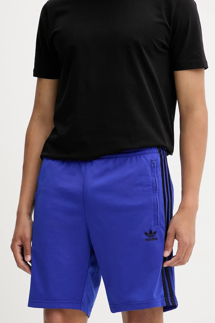 Σορτς adidas Originals Firebird χρώμα: μπλε, JY1342