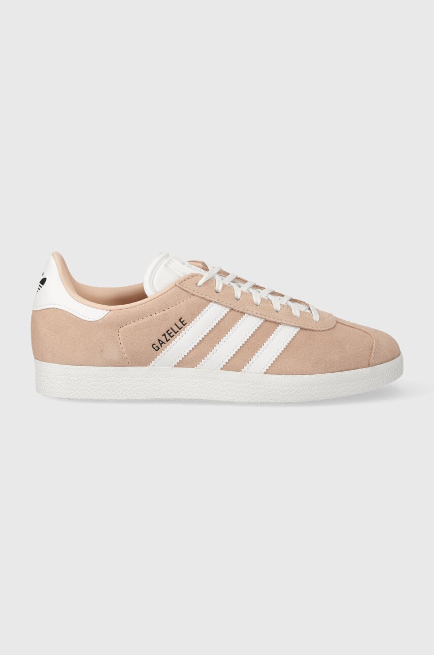Σουέτ αθλητικά παπούτσια adidas Originals GazelleGazelle χρώμα: πορτοκαλί ID7006 ID7006